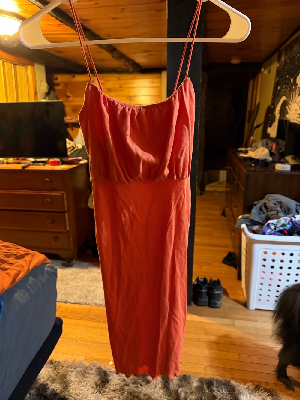 wild fable Rust Red Mini Slip Dress